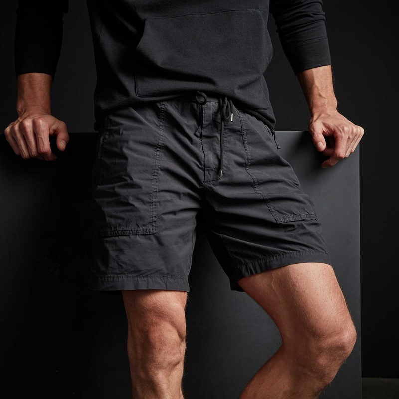 Zipper Pocket Short – Black