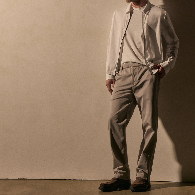 Stretch Micro Twill Trouser – Concrete